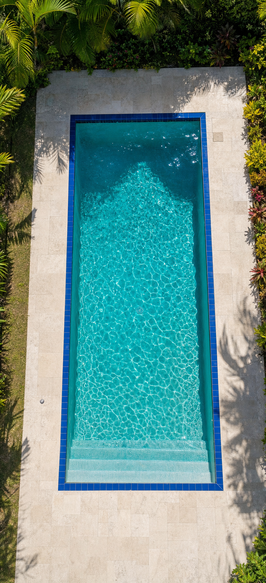 10x22 pool aerial view