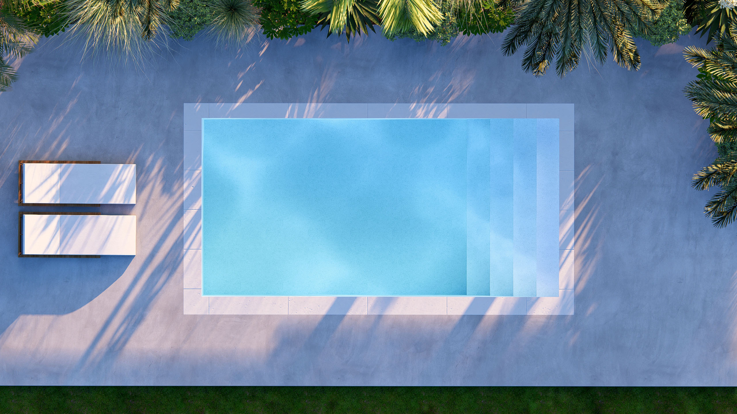 10x20 pool rendering